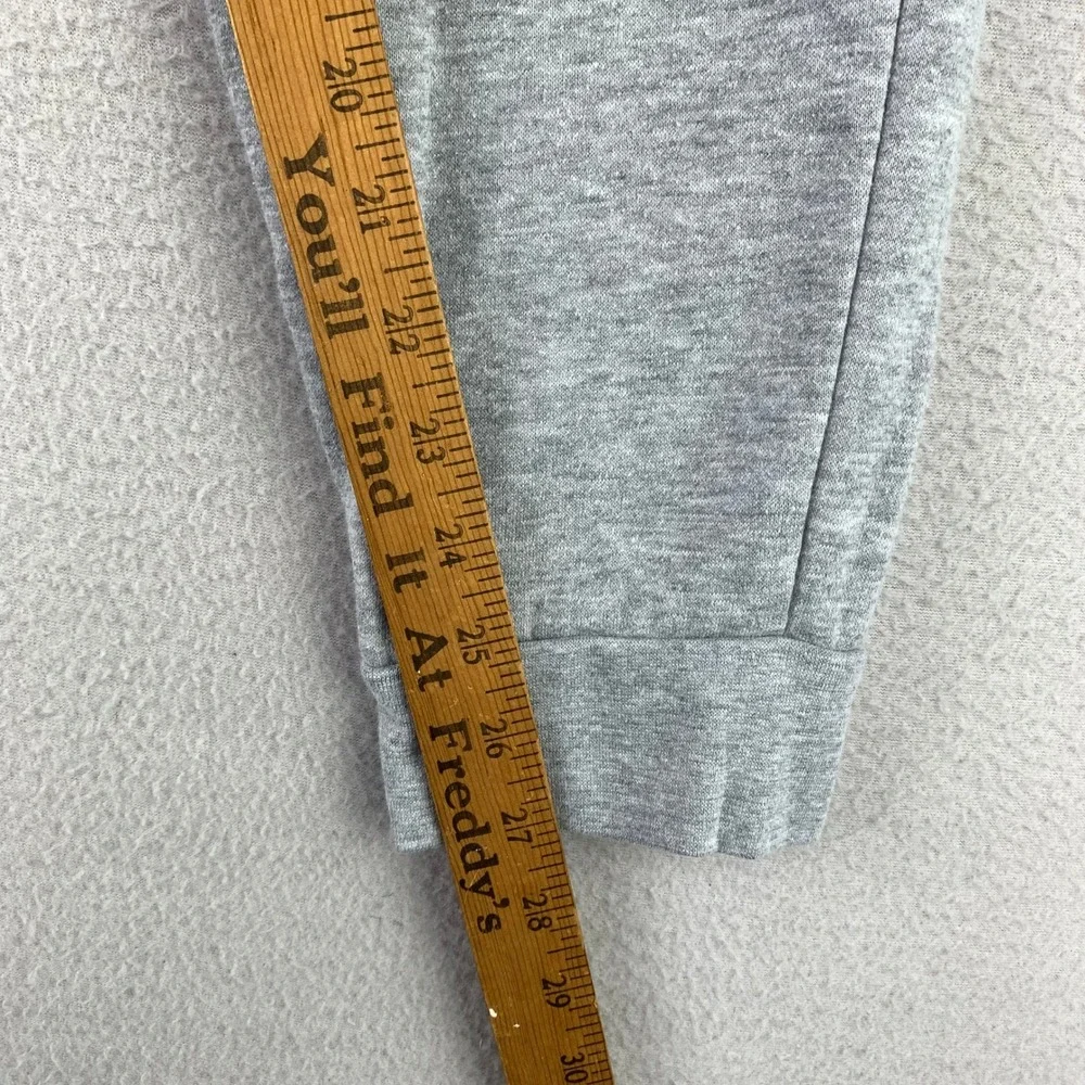 Adidas Golf Jogger Sweatpants Mens Medium Gray Fleece Lounge Cozy Casual Elastic